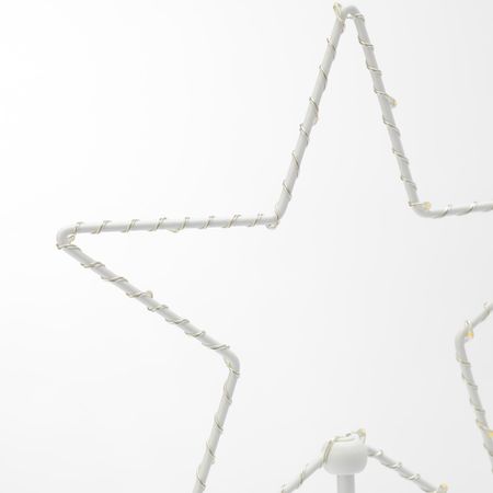 Светодиодное настольное украшение, с батарейным питанием/звезда IKEA STRÅLA СТРОЛА 104.732.25