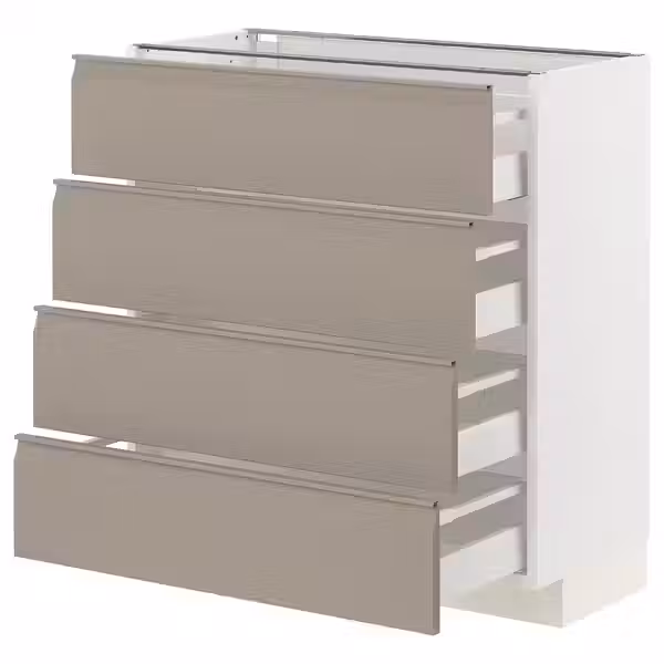 METOD / MAXIMERA Напольный шкаф 4 фасада/4 ящика - фото 1