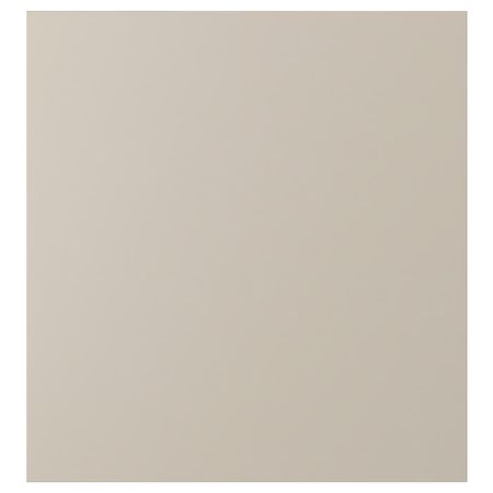 LAPPVIKEN Дверь - светлый серо-бежевый 60x64 см