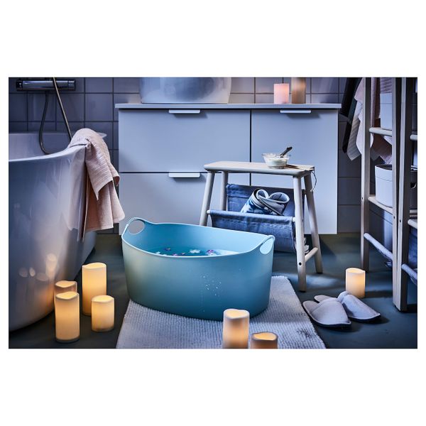 Светодиодная формовая свеча, с батарейным питанием/естественный 14 см IKEA GODAFTON ГОДАФТОН 903.617.66 - фото 7