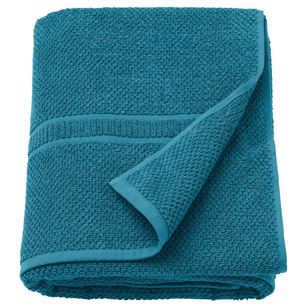 Простыня банная ФРЭЙЕН, зелено-синий (100x150 см) - фото 1