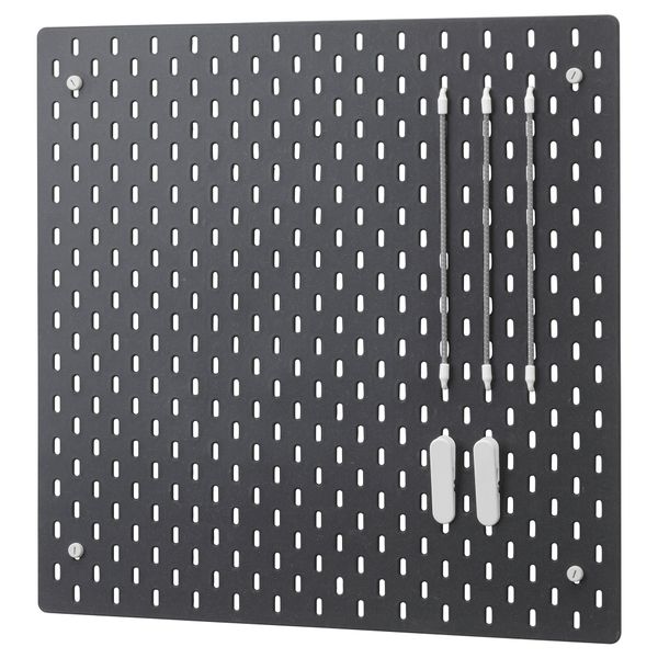 Настенная панель, комбинация СКОДИС, черный - схема-чертеж с размерами