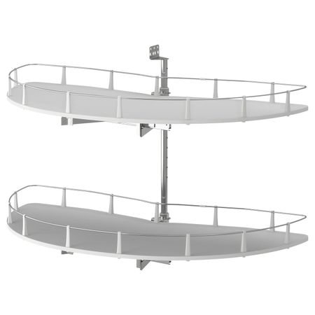 Выдвижная секция напольный угловой шкаф 128 см IKEA UTRUSTA УТРУСТА 703.681.32