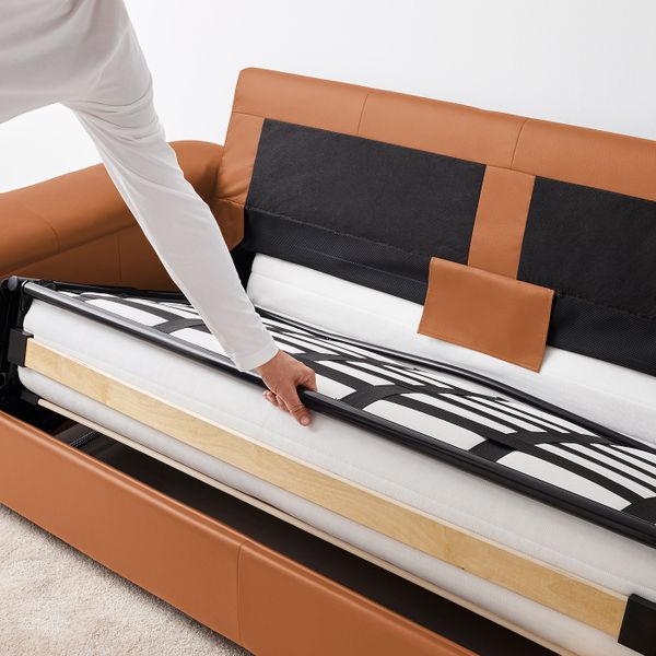 2-местный диван-кровать, Гранн/Бумстад золотисто-коричневый IKEA LIDHULT ЛИДГУЛЬТ 492.660.17 - фото 6