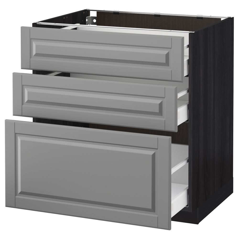 IKEA, вид спереди - схема-чертеж с размерами