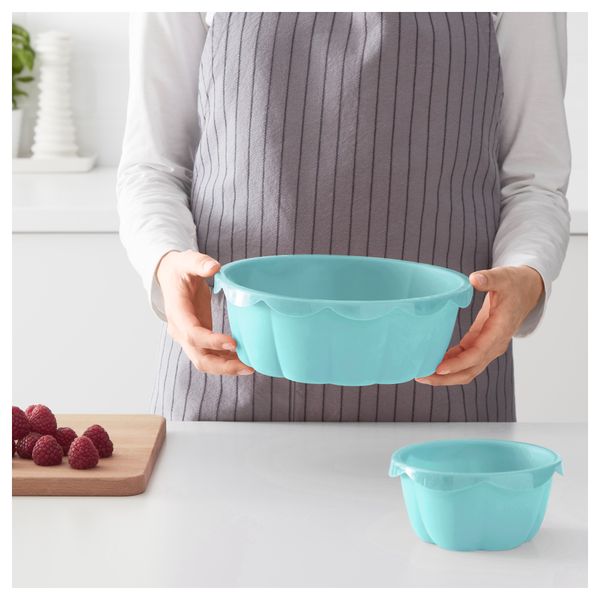 Форма для выпечки, 2 предмета СОККЕРТАКА, голубой - фото 6