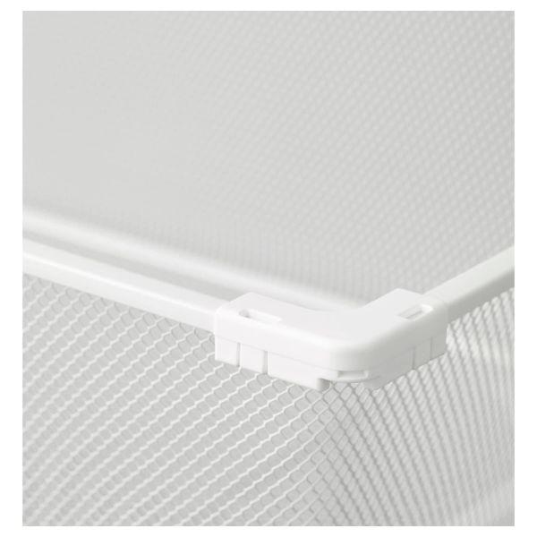 Сетчатая корзина, белый 38x60x14 см IKEA АЛЬГОТ 703.746.75 - фото 2