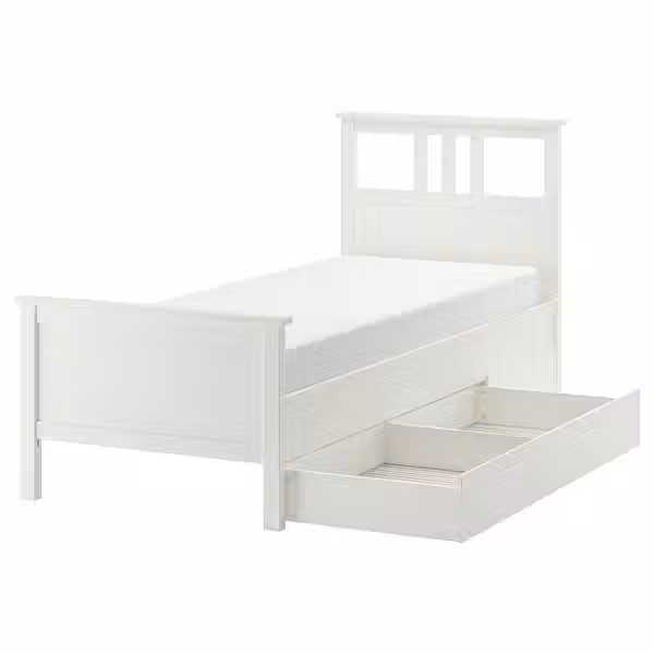 HEMNES Каркас кровати с 2 ящиками - фото 1