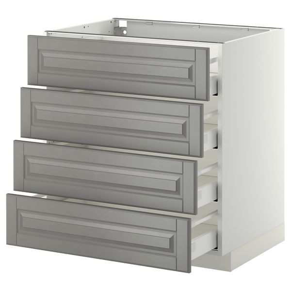 IKEA, вид спереди - схема-чертеж с размерами