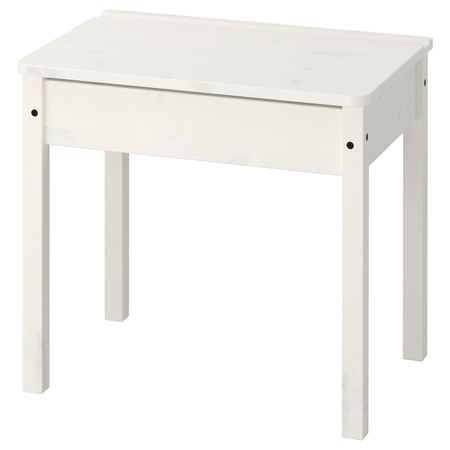 Стол с отделением для хранения, белый 60x45 см IKEA SUNDVIK СУНДВИК 203.661.40