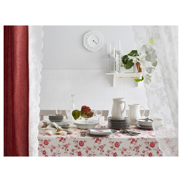 Скатерть ИНБЬЮДАНДЕ, цветок (145x240 см) - фото 5