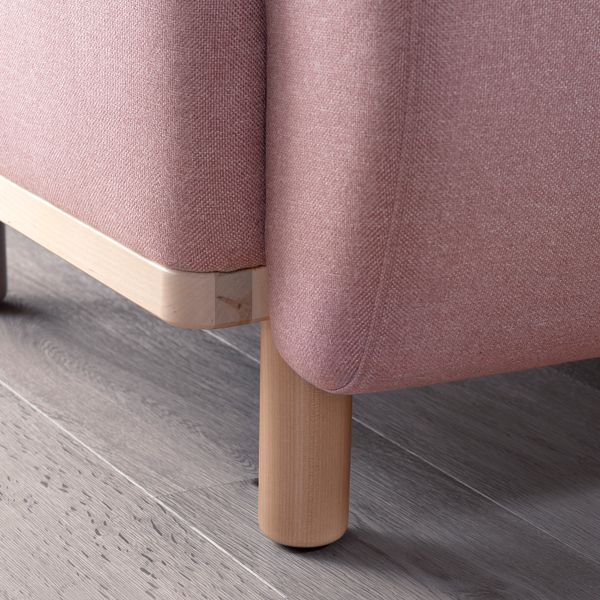 Кресло, Гуннаред светлый коричнево-розовый IKEA GRUNNARP ГРУННАРП 504.954.90 - схема-чертеж с размерами