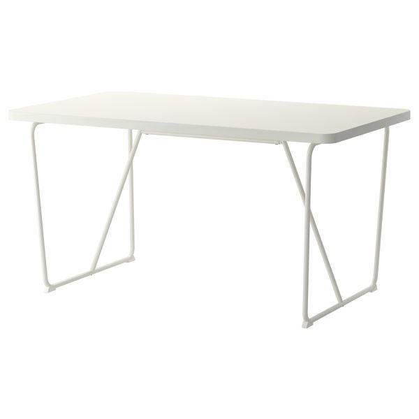 Стол РЮДЕБЭКК, белый, Бэккарид белый (150x78 см) - фото 1
