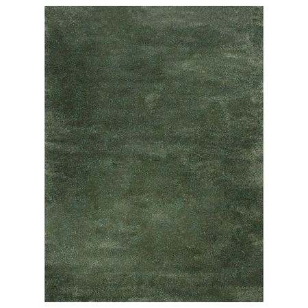 STOENSE Ковер, короткий ворс - зеленый 170x240 см