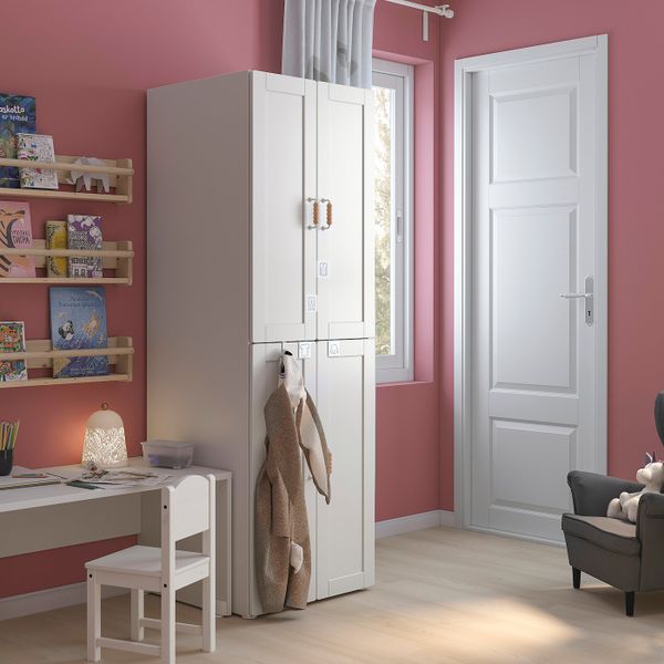 Гардероб IKEA SMÅSTAD СМОСТАД / OPPHUS ОПХУС 594.304.80 - фото 2