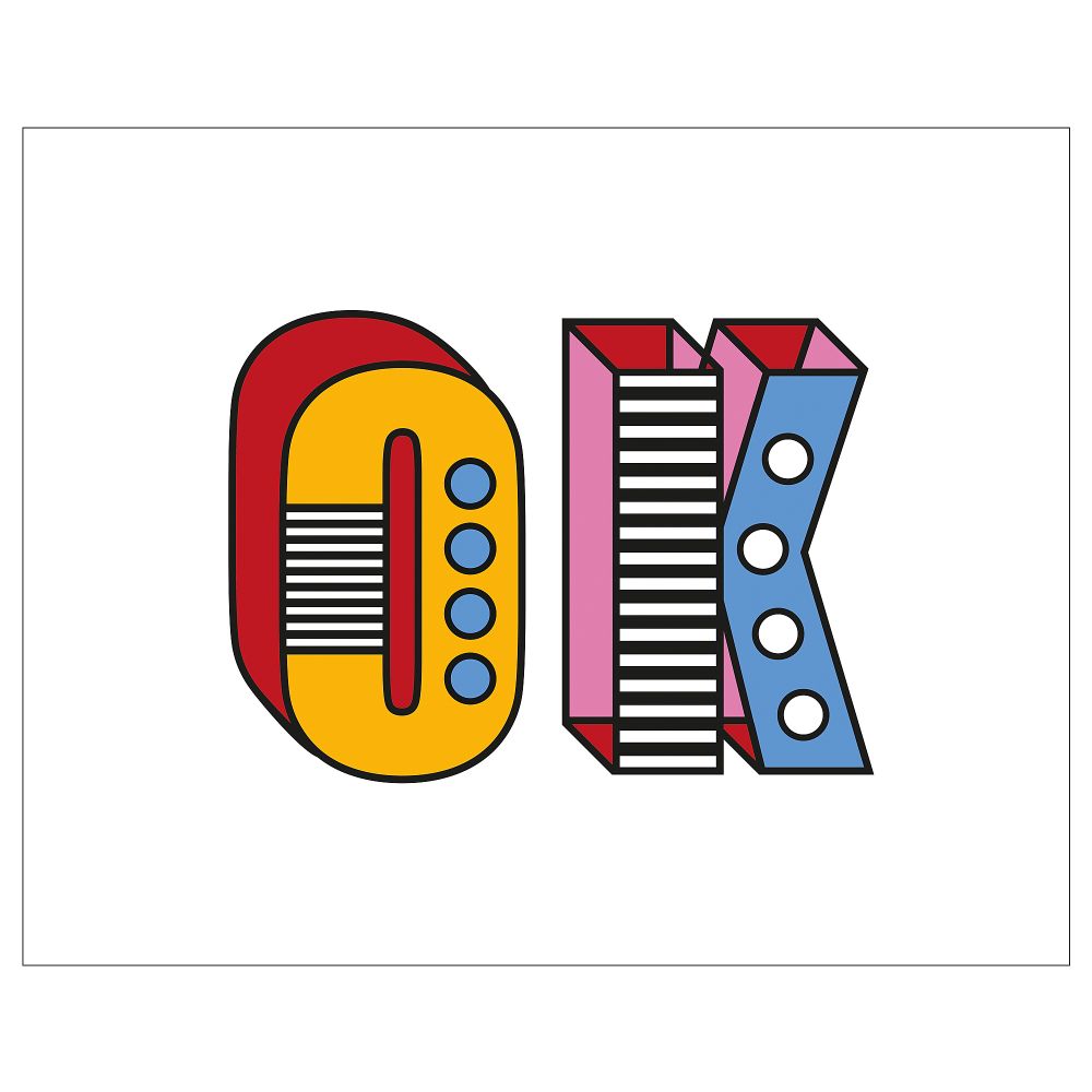 Картина, 50x40 см, Ярко «ОК» IKEA PJÄTTERYD ПЬЕТТЕРИД 505.548.80 - фото 1