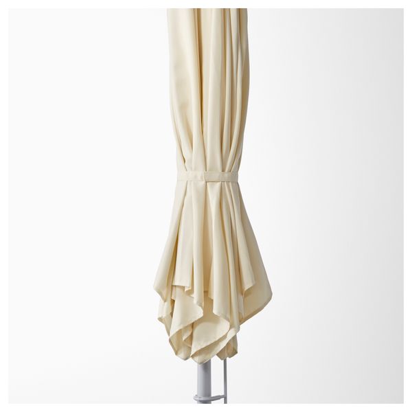 Зонт от солнца с опорой КАРЛСЭ / ЛОКО, наклонный бежевый, серый - фото 2