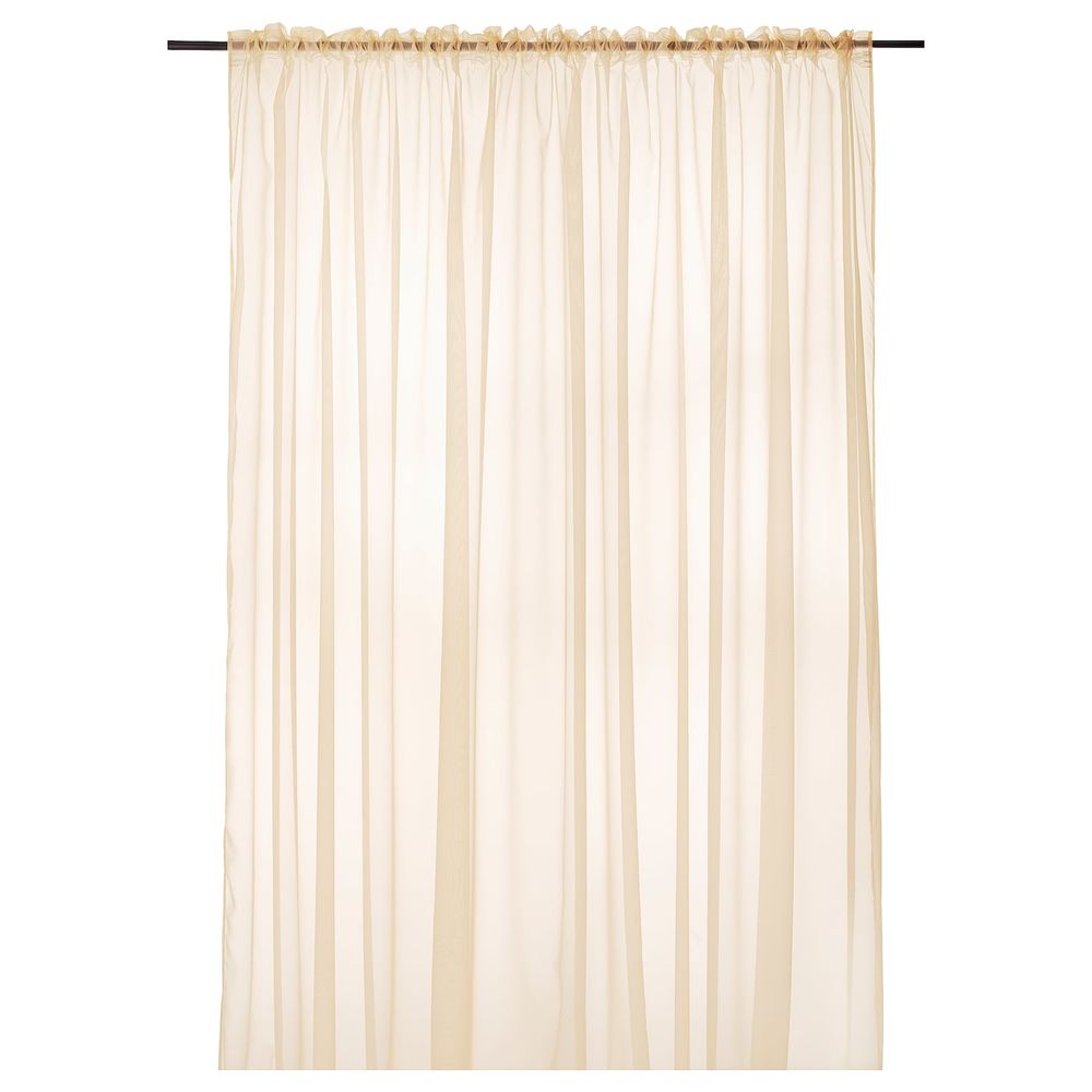 Гардина, 1 шт., желтый 300x300 см IKEA REVLUMMER РЕВЛУММЕР 304.592.33 - фото 1