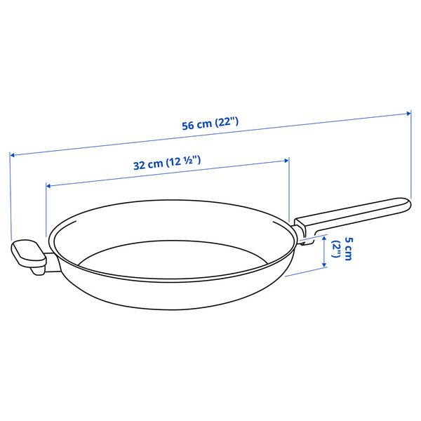 IKEA, дополнительный ракурс - схема-чертеж с размерами