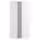 METOD Навесной шкаф с полками - белый/Ringhult светло-серый 30x80 см