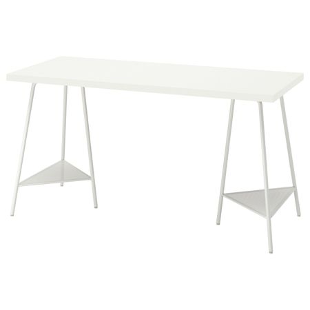 Письменный стол, белый 140x60 см IKEA LAGKAPTEN ЛАГКАПТЕН / TILLSLAG ТИЛЛЬСЛАГ 894.172.03