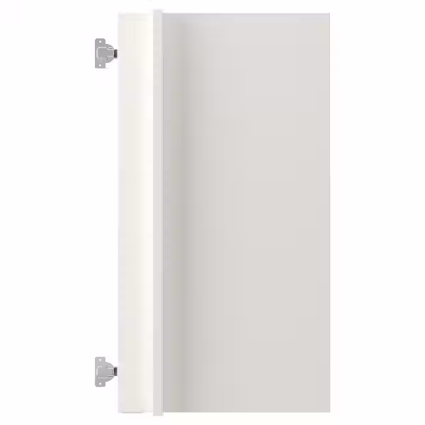 ENHET Угловая панель - белый 40x75 см - схема-чертеж с размерами