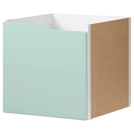 Вставка с дверцей, бледно-бирюзовый 33x33 см IKEA KALLAX КАЛЛАКС 905.146.65