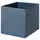 DRÖNA Коробка - синий 33x38x33 см