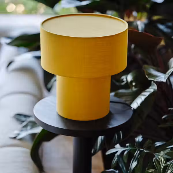 STOCKHOLM 2025 СТОКГОЛЬМ 2025 Лампа настольная - желтый/текстиль 35 см - фото 4