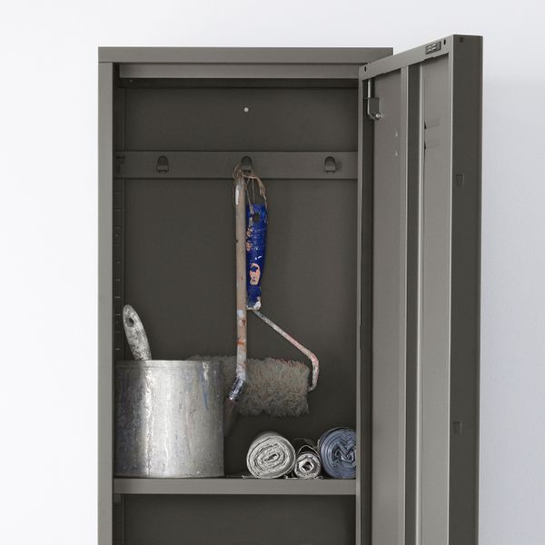 Шкаф с дверью, серый 40x160 см IKEA ИВАР 503.846.61 - схема-чертеж с размерами