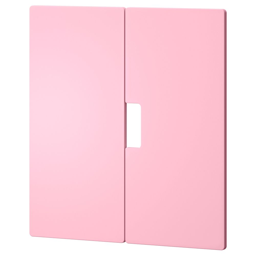 Дверь СТУВА МОЛАД, розовый (60x64 см) - схема-чертеж с размерами