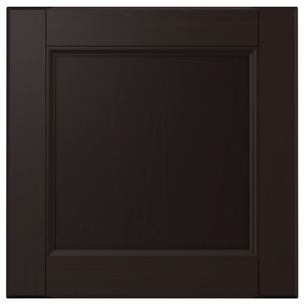 Дверь ЛАКСАРБИ, черно-коричневый - схема-чертеж с размерами