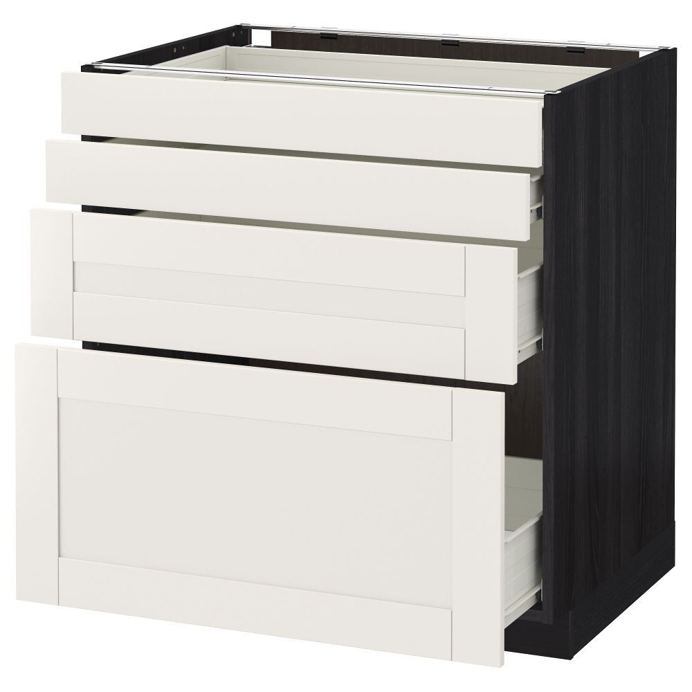 IKEA, вид спереди - схема-чертеж с размерами