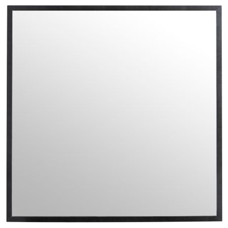 Зеркало СТАВЕ, черно-коричневый (70x70 см)
