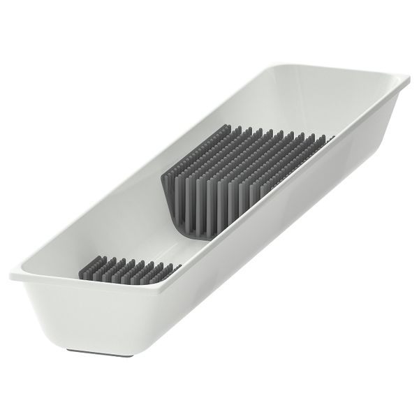Подставка для ножей, белый 10x50 см IKEA VARIERA ВАРЬЕРА 403.676.43 - фото 1
