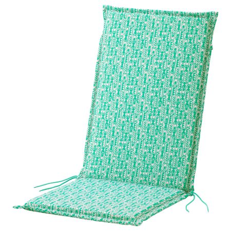 Подушка на садовую мебель НЭСТОН, зеленый (116x47 см)