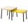 SONHULT СОНХУЛЬТ Комплект столов, 2 шт - желтый/под березу