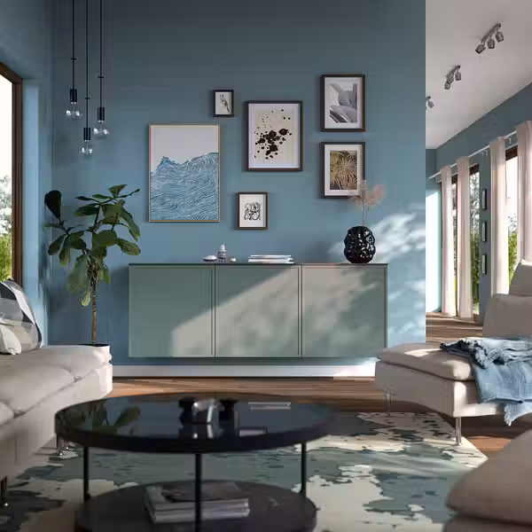 BESTÅ Комбинация настенных шкафов - фото 3