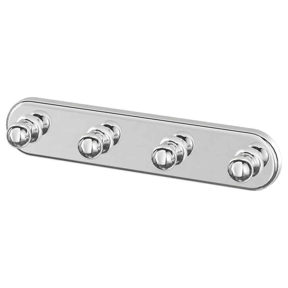 Вешалка 4-местная, под хром IKEA VOXNAN ВОКСНАН 203.497.73 - фото 1