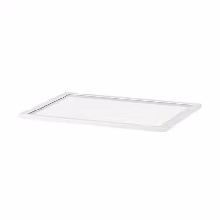 KOMPLEMENT Полка стеклянная - белый 75x58 см