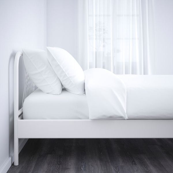 Каркас кровати, белый 90x200 см IKEA НЕСТТУН 792.782.45 - фото 3