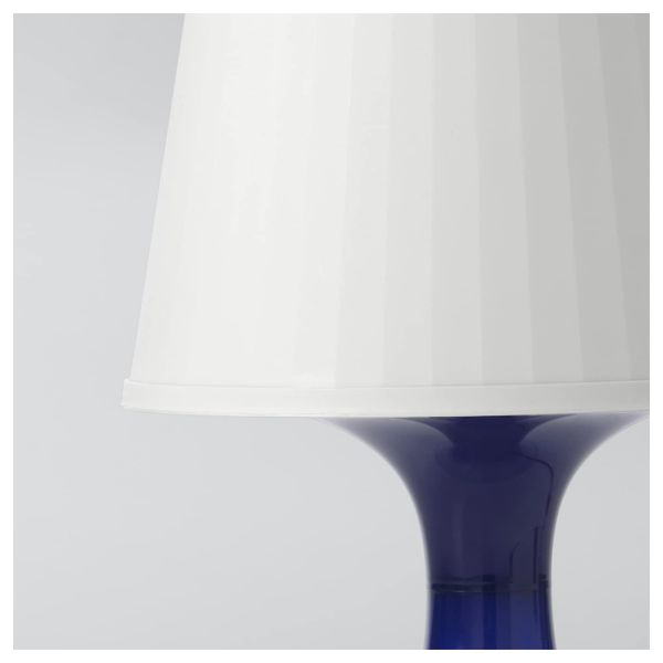 Лампа настольная, синий, 29 см IKEA ЛАМПАН 903.564.11 - схема-чертеж с размерами