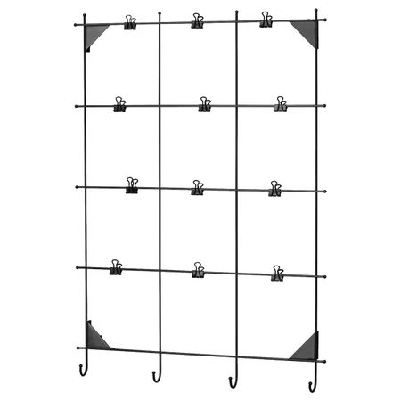 Доска для записей, с зажимами, черный IKEA МЮРХЕДЕН 504.225.59