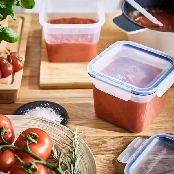 IKEA 365+ Контейнер для продуктов - четырехугольной формы/пластик 1.4 л - фото 3