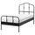Каркас кровати, черный 90x200 см IKEA SAGSTUA САГСТУА 492.792.08