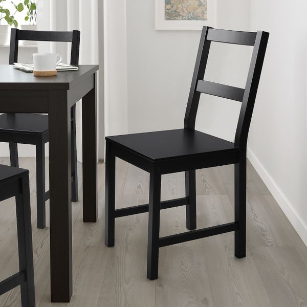 Стул, черно-коричневый IKEA EGGELSTAD ЭГГЕЛЬСТАД 704.882.00 - фото 4