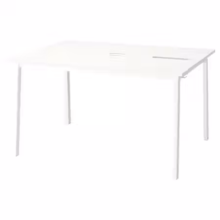 MITTZON МИТТЗОН Конференц-стол - белый 140x108x75 см