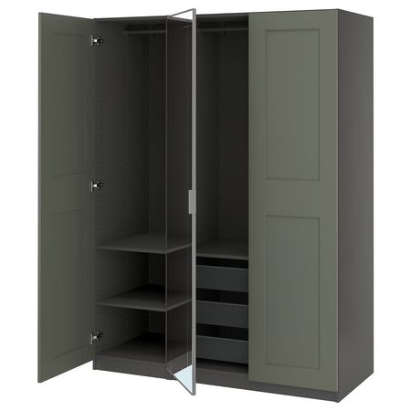 PAX / KAMMARTORP/GRIMO Гардероб, комбинация