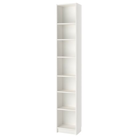 Стеллаж, белый 40x28x237 см IKEA BILLY БИЛЛИ 292.439.89