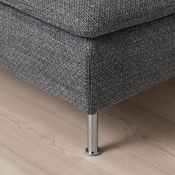 Козетка, Lejde серый-черный IKEA SÖDERHAMN 992.917.12 - фото 6